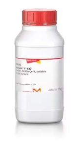 Pluronic F17 (Poloxamer 407) adecuado para cultivo celular, frasco 1 kg